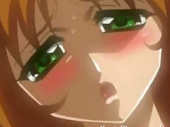 Insidious hentai girl getting cute face plastered with hot sperm and pussy fucked